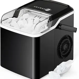 61DNo3hKMpL.__AC_SY445_SX342_QL70_FMwebp_-1 Silonn Countertop Ice Maker SLIM25B-US review portable design and fast ice production