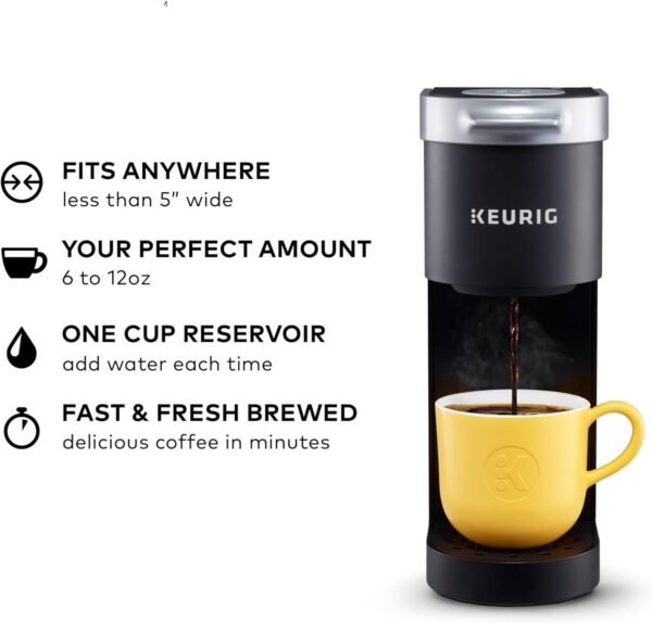 Keurig K-Mini Single Serve Coffee Maker Review Compact Design for Small Spaces