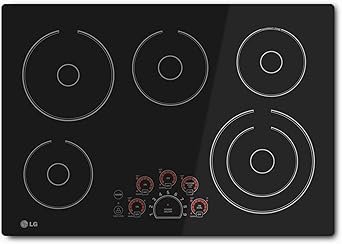 LG 30-inch Electric Cooktop LCE3010SB Review Modern Design Meets Precise Cooking Performance
