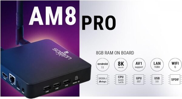 61cuvO-6tbL._AC_SL1500_ Ugoos AM8 PRO 8K Android TV Box Review with Amlogic S928X-J Features