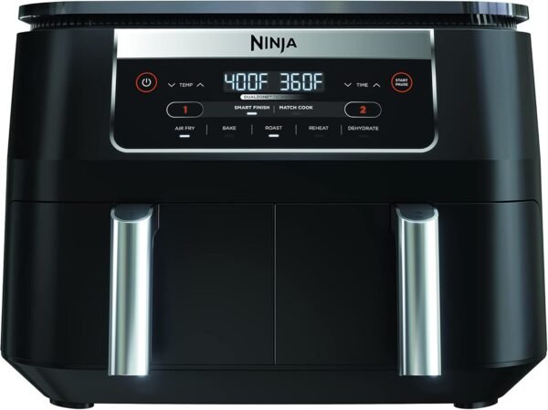 61rCraN6eSL._AC_SL1500_ Ninja DZ090 Foodi 6 Quart DualZone Air Fryer review for quick meals