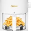 AROMA Glass Air Fryer AAF-360 Review Small Convection Oven with 360Crispy Technology