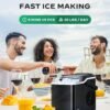 71YnYzIk8KL._AC_SL1500_-1 Silonn Countertop Ice Maker SLIM25B-US review portable design and fast ice production