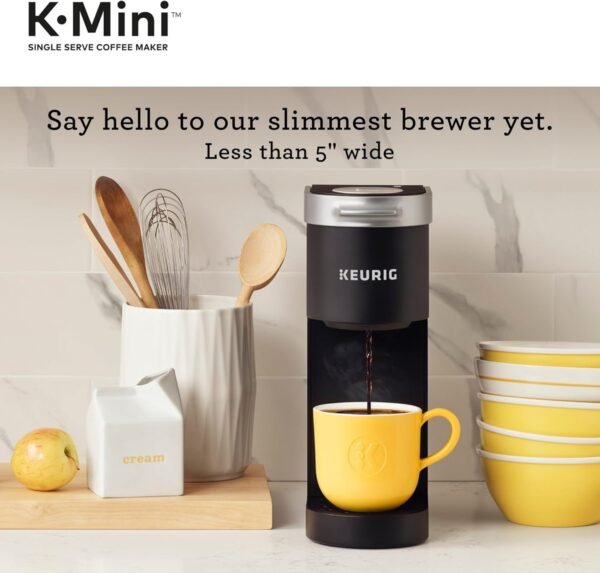 Keurig K-Mini Single Serve Coffee Maker Review Compact Design for Small Spaces