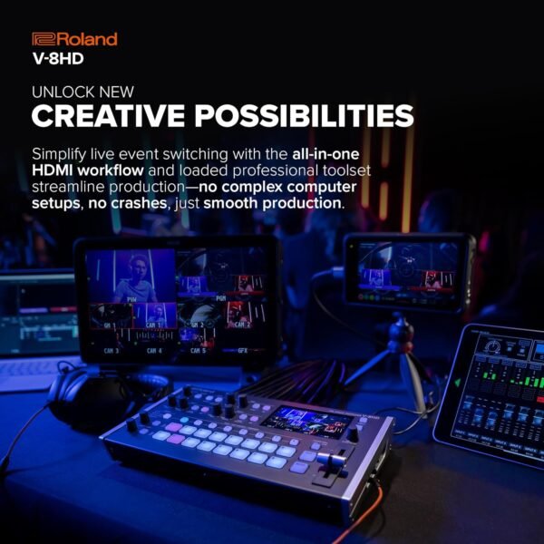 815oYebUmGL._AC_SL1500_ Roland V-8HD Video Switcher Review Compact HDMI Workflow for Seamless Live Event Production
