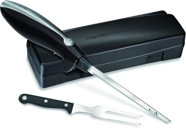 Hamilton Beach Electric Knife review for carving meats, bread, and crafting foam