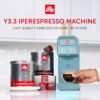 81YOw1s5MVL._AC_SL1500_ Illy Y3.3 Single Serve Espresso Machine Review Compact Design and Quick Brewing